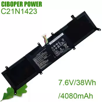 CP Аккумулятор для ноутбука C21N1423 7,6 В/38 Втч для X302L X302LJ X302LA R301LA F302LJ F302U X302LJ-R4073/R4036H Series