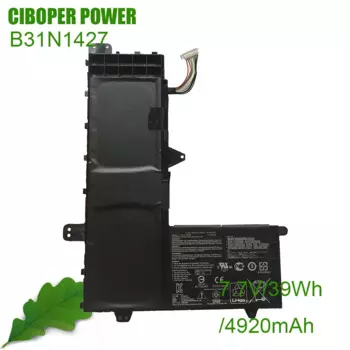 CP настоящая аккумуляторная батарея для ноутбука B31N1427 11,4 V/4110mAh/48Wh для Eeebook E502M E502MA E502MA-XX0004D 0B200-01430000 Series Notebook