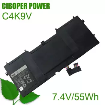 CP настоящая аккумуляторная батарея для ноутбука C4K9V 7,4 V/55Wh/47Wh для XPS 13 9333 L322X 13-L321X L221x 9Q33 3H76R Y9N00 0Y9N00 489XN PKH18 0PKH18