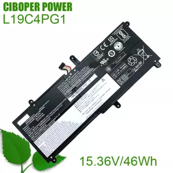 CP настоящая аккумуляторная батарея для ноутбука L19C4PG1 L19M4PG1 15,36 V/46Wh/2995mAh для 11e Yoga 6-го поколения 5B10W13881 5B10W13882 SB10T83125 SB10T83124