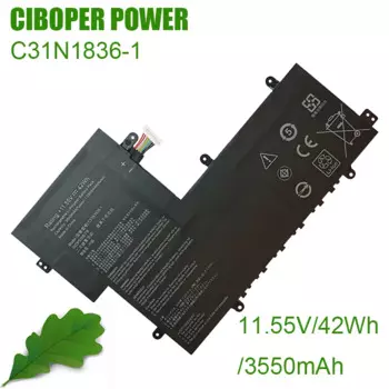 CP Оригинальная Аккумуляторная батарея для ноутбука 11,55 в/3550 мАч/42 Вт-ч для Chromebook Flip C204MA серии C214MA