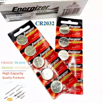 CR2032 battery 3V Lithuim Button Cell Batteries cr2032 ECR2032 BR2032 bateria 2032 for LED Light Toys Electronic Watch Remote