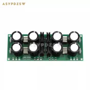 CRC-PSU Усилитель класса A Schottky MBR60200PT + 22000 мкФ, 35 В, колпачки, выпрямительный фильтр, блок питания, комплект «сделай сам»,/готовая плата