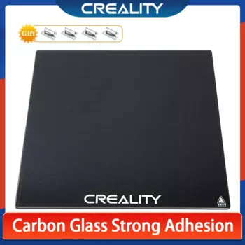 CREALITY 3D-принтеры закаленное Стекло пластина 235*235 с подогревом очаг для создания поверхности для Ender-3/Ender-3 Pro/Ender-3 V2/CR-X/CR-10