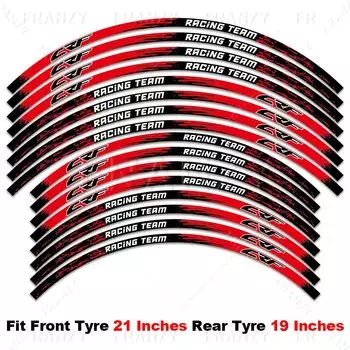 CRF наклейка на колесо мотоцикла, наклейка на обод, светоотражающая полосатая лента для ступицы для Honda CRF 450 crf 250 l 300L 450x 450r 250r 250f 150l 230
