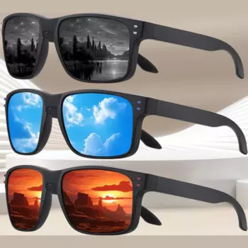 CRIXALIS 3 шт. брендовые поляризационные солнцезащитные очки для мужчин, солнцезащитные очки для рыбалки на открытом воздухе, мужские антибликовые зеркальные спортивные очки Приводы UV400