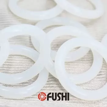 Cs5.7мм Силиконовое уплотнительное кольцо OD 130/135/140/145/150/155/160/165*5,7 мм 10 шт уплотнительное кольцо VMQ уплотнительное Уплотнение толщина 5,7 мм ORing белая Резина