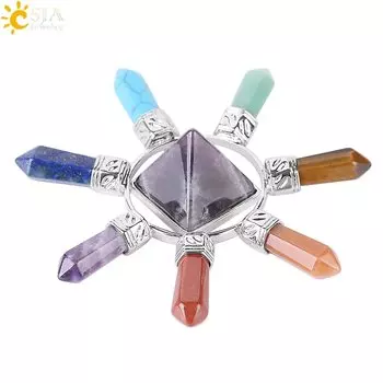 CSJA Jewelry Кристаллы для украшений 7 чакр