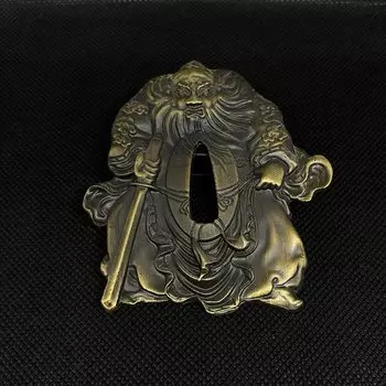 Цуба для катаны SWORD бронзовый цвет