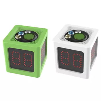 Cube Timer 1.4in 4-сторонний цифровой выстрел обратный отсчет секундомер для частных покеров шахматных казино таймер для игры электронный таймер