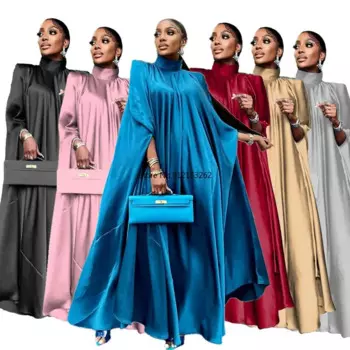 Customized 2024 African Dresses for Women Robe Africaine Femme Fashion Style Ankara Outfits Abayas Kaftan Boubou Party Gowns