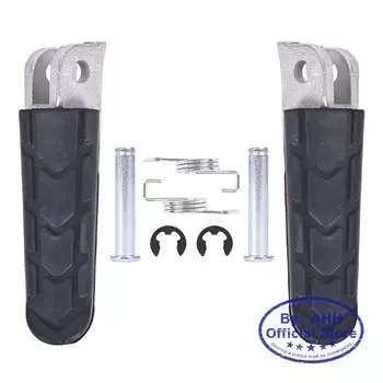 CVK 1 пара, Нескользящие черные складные подножки из алюминиевого сплава с ЧПУ, подножки для ног, передние и задние подножки для HONDA CB400 VTEC