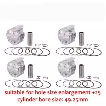 CVK детали цилиндра двигателя поршневые и поршневые кольца наборы для SUZUKI GSXR250 72A 73A 74A 913 GSF GSF250 GSXR аксессуары для мотоциклов