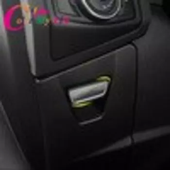 Цвет My Life ABS гальванический ящик для хранения ручка отделка наклейка перчаточный ящик отделка для фокуса 3 4 2012 -2017 Автомобильная наклейка s