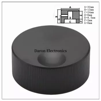 Цветная твердая ручка из алюминиевого сплава 32*13/28*13, крышка потенциометра процес пескоструйной обработки, вращение бытовой техники