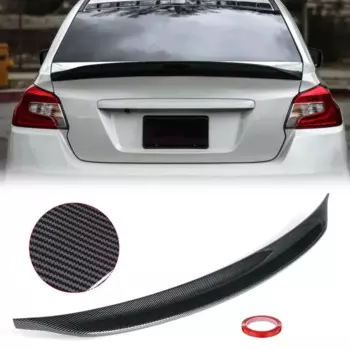 Цветное углеродное волокно Duckblill High Kick Задняя Крышка багажника спойлер крыло Subaru подходит для SubaruWRX STI VA1 VA2 2015-2021
