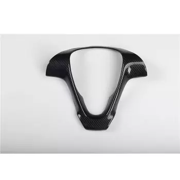 Цветное украшение для салона автомобиля из углеродного волокна для Smart Brabus 451 Fortwo, аксессуары для модификации рулевого колеса автомобиля