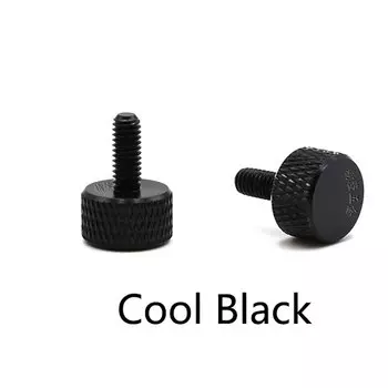 GooBetter Алюминиевые винты M3 M4 с накатанной головкой 6/8/10/12/16 мм