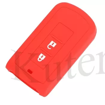 Цветной силиконовый защитный чехол jingyuqin 2BTN с дистанционным управлением для Mitsubishi L200 ASX Outlander Eclipse Cross Pajero Sport