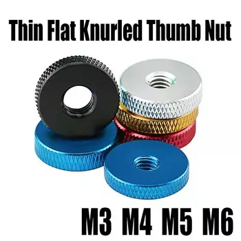 Цветные алюминиевые гайки M3 M4 M5 M6