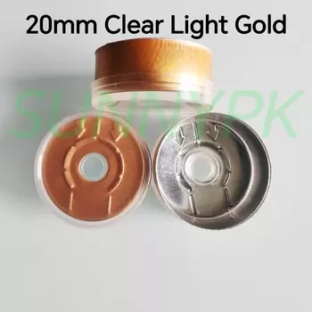 Цветные алюминиевые пластиковые крышки 20 мм, 50 шт., SUNNYPK