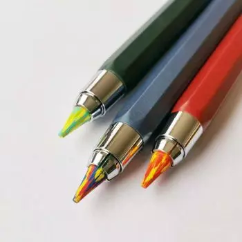 Цветные грифели для карандашей, 5,6 мм x 90 мм, 5 шт