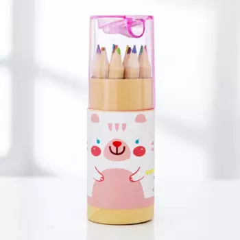 Цветные карандаши BAIHUIWEN 12 шт.