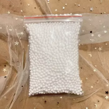 Цветные пенопластовые шарики 4-6 мм