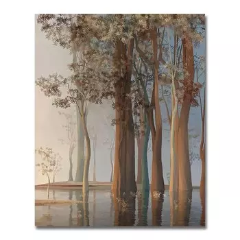 Цветные постеры на холсте QIPINGART