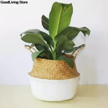 Цветочная корзина ZTHOME из морских водорослей