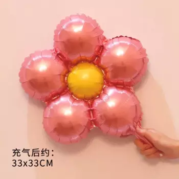 Цветочные фольгированные шары MOONBIFFY