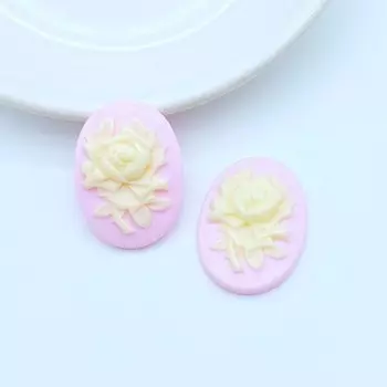 Цветочные кабошоны из смолы TSXJY