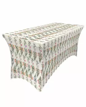 Цветы, листва, искусственная юбка, Свадебный, гостиничный, день рождения, скатерть для стола, Декор