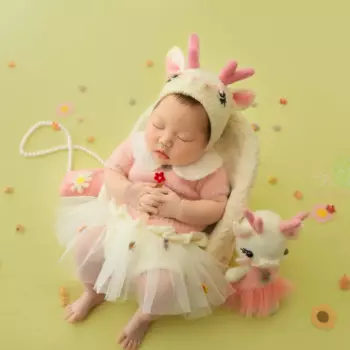 CYMMHCM одежда для фотосъемки новорожденных Милая шапка дракона + одежда + куклы 3 шт./комплект Детские фото реквизиты аксессуары для студийной фотосъемки