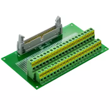 CZH-LABS IDC-40 Мужской Разъем заголовки коммутационная плата Модуль гибкий кабель IDC шаг 0,1 ", клеммной колодки шаг 0,2"
