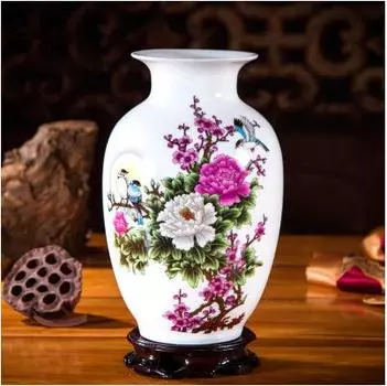 Керамическая ваза Jingdezhen