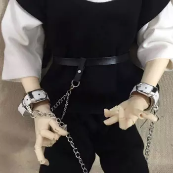 D03 - P651 Детские игрушки BJD DD SD MSD 1 / 4 1 / 6 1 / 3 Дядя Кукла фото реквизит Связанные наручники 1