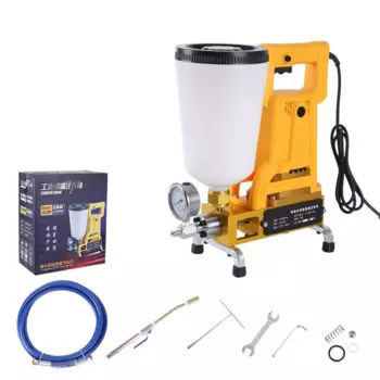 D09S водонепроницаемый подключение 220 В высокое давление цементная машина для заземления шлама керамическая плитка полый барабан Flling машина 2200 Вт