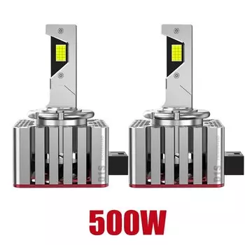 D1S Светодиодные фары HID D3S D2S D4S D4R D5S D1R D2R D3R Turbo LED 30000LM CSP Чип 6000K Белый Plug&Play Автоматическая лампа
