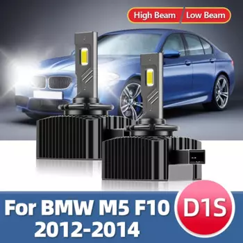 D1S светодиодный фары HID лампа 110 Вт 6500 лм автомобильная лампа светильник Turbo Canbus 2012 K автомобиль для BMW M5 F10 2013 2014