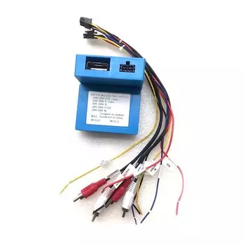 D2B цифровой шина для передачи данных, оптоволоконный автомобильный радиодекодер, усилитель, адаптер для Mercedes Benz ML GL R E CLS SLK Class Porsche BMW Audi