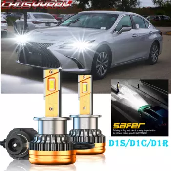D2S HID светодиодные фары головного света, комплект фар головного света CHUSYYRAY, совместимый с Lexus ES330 2004-2006, Аксессуары для автомобилей ближнего света