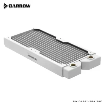 Dabel-28a теплообменник из белой меди 240 мм 120 мм