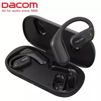 DACOM OpenBuds G136 Bluetooth наушники для занятий спортом, бегом без вкладышей, беспроводные подвесные наушники IPX7, водонепроницаемые наушники