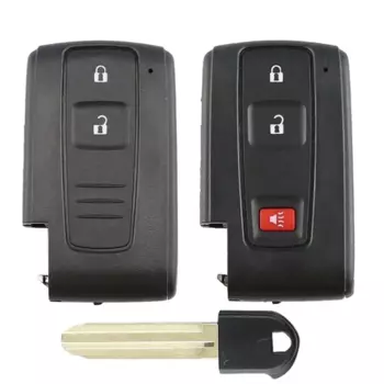 Dahon подходит для Toyota Prius 2004-2009, чехол для брелока, чехол для бесключевого доступа, замена пульта дистанционного управления с пустой чехлом для замены ключа
