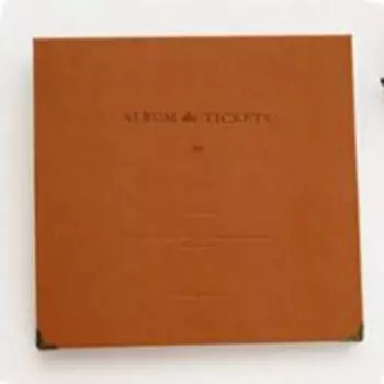 Альбом «сделай сам», концертные билеты, дневная книга, бумажные интерлисты, коллекционные фильмы, коллекционные альбомы, 18 цветов