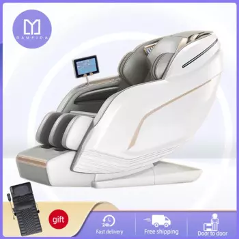 DAMEIDA Zero Gravity Luxury Массажное Кресло для отдыха умная полноразмерная многофункциональная Bluetooth музыкальная U-образная подушка + быстрый доступ