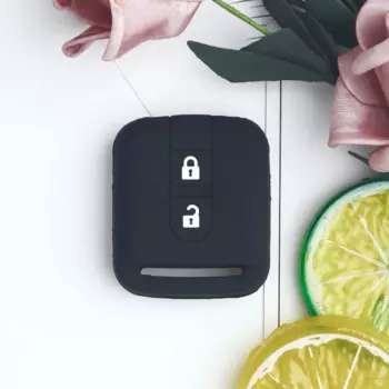 Dandkey 2-кнопочный силиконовый чехол для ключа для Nissan Qashqai Micra Navara Almera Note 350Z аксессуары для ключа