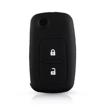 Dandkey 2-кнопочный силиконовый резиновый чехол для автомобильного ключа для VW Volkswagen Amarok Polo Golf MK4 Bora Jetta Altea Alhambra