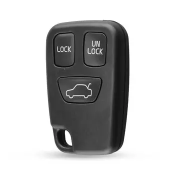 Dandkey для Volvo S40 S60 S70 S80 V40 V70 XC90 XC70 1998-2005 2/3/4 кнопочный пульт дистанционного управления автомобильный ключ оболочка пустой чехол для ключа замена